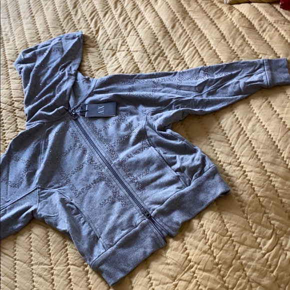 A/X Armani Exchange 1/3 sleeve hoodie - Picture 2 of 11